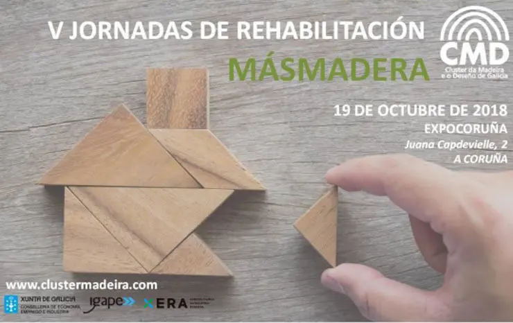 V Jornadas de rehabilitaci&oacute;n M&aacute;sMadera.