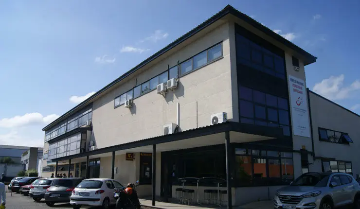 Sede de la Asociaci&oacute;n de Empresarios del Pol&iacute;gono de San Cibrao./P.L.