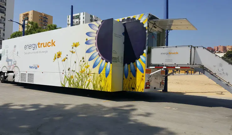 El Energytruck visita este jueves y viernes Monforte.