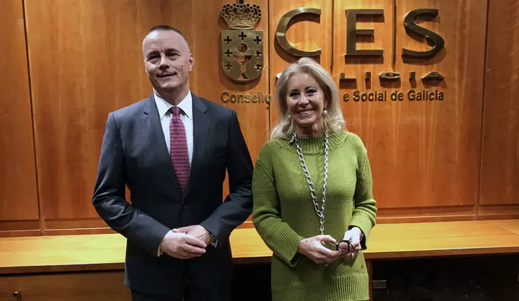 Jorge Cebreiros y Corina Porro.