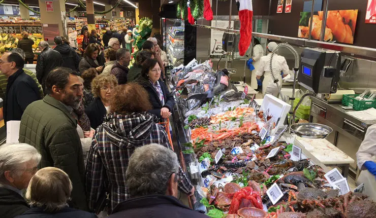 Gadis es uno de los principales compradores de pescado y marisco.