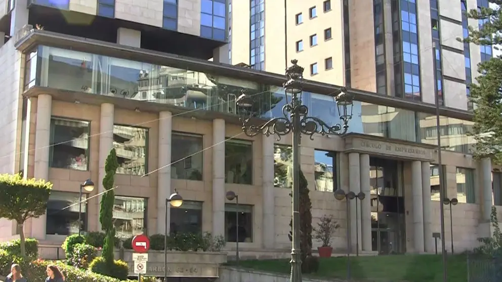 Sede del C&iacute;rculo de Empresarios de Galicia en Vigo.