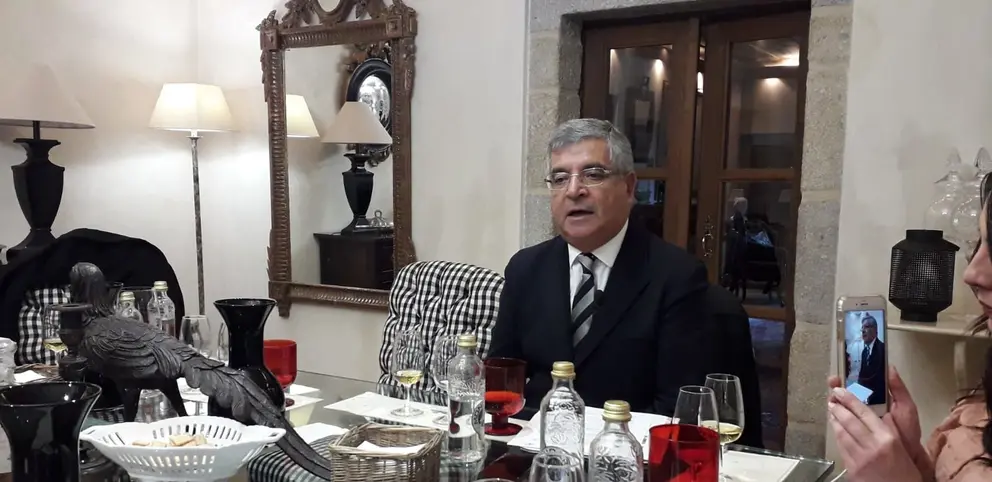 Jos&eacute; Antonio Feijoo, presidente del Consejo Regulador de las Indicaciones Geogr&aacute;ficas de los Aguardientes y Licores Tradicionales de Galicia.