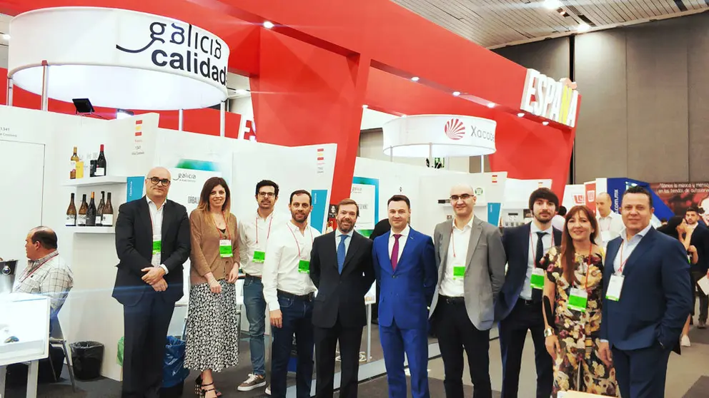 La delegaci&oacute;n gallega en Expo Antad & Alimentaria, en Guadalajara (M&eacute;xico).