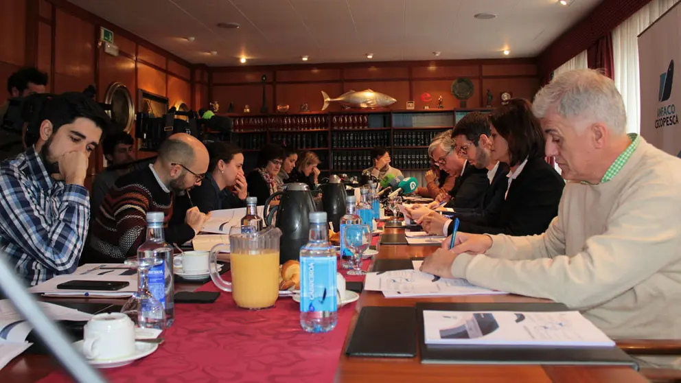 Desayuno informativo en Anfaco para presentar el balance de 2018./ANFACO.