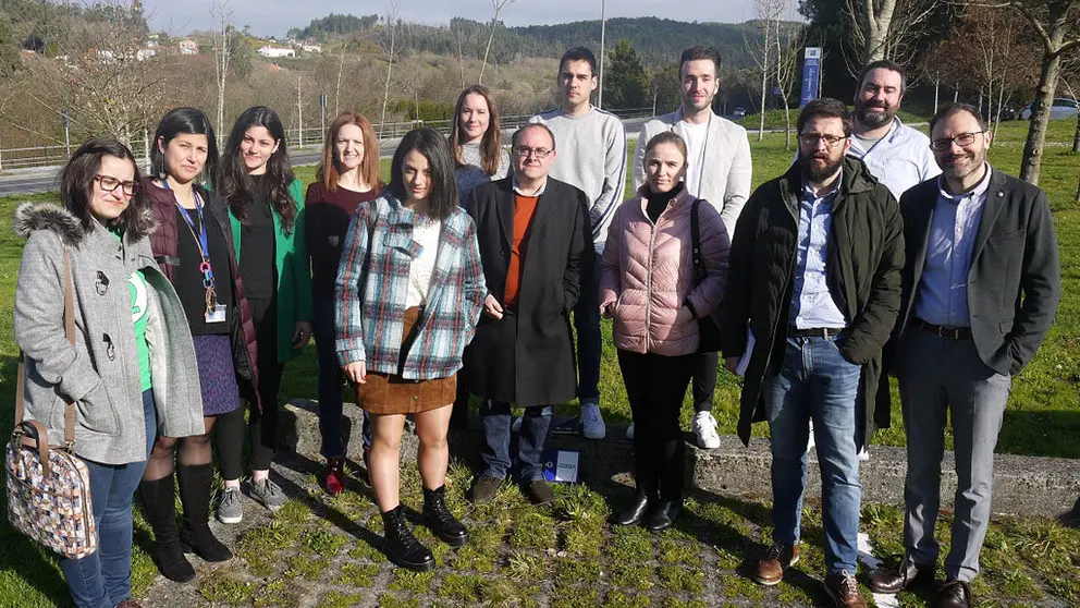Asistentes al Bioalmorzo sobre &lsquo;Blockchain; casos de uso en biotech&rdquo;, en Santiago.