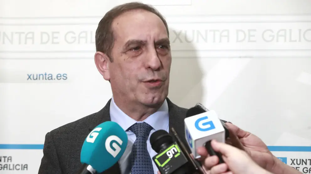 Valeriano Mart&iacute;nez, conselleiro de Facenda.