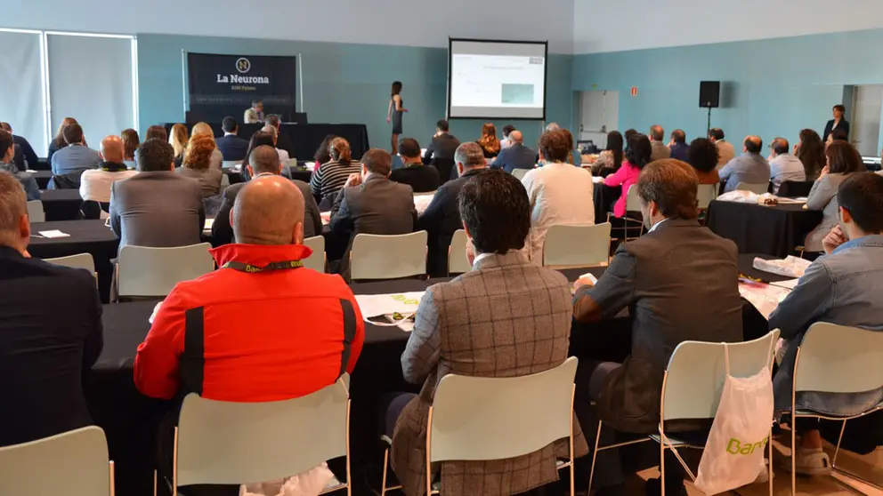 Asistentes a un evento de ADN Pymes.