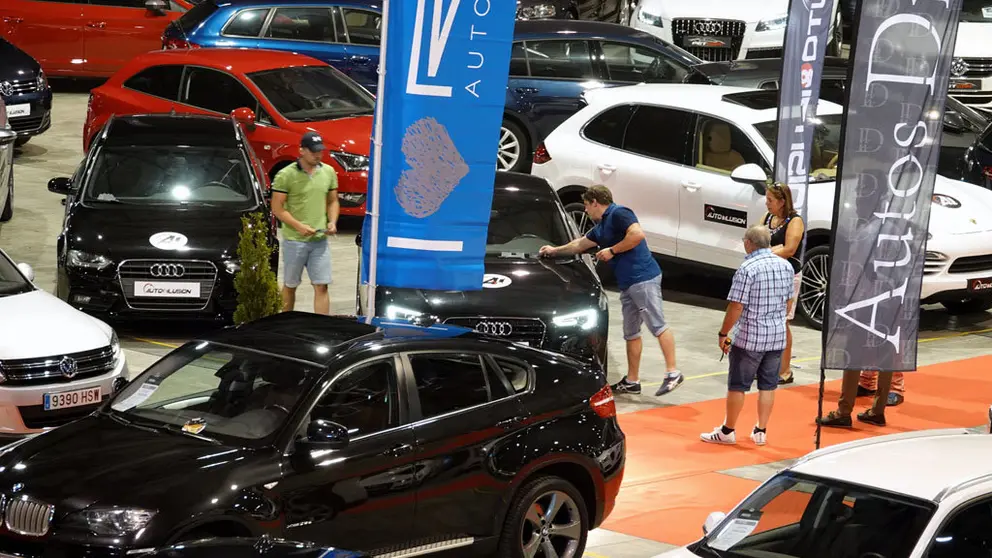 Una imagen de la primera edici&oacute;n del Car Outlet Silleda.