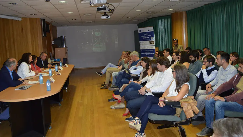 Varela, Valc&aacute;rcel, Argerey y Guaita, en la EPSE de Lugo.