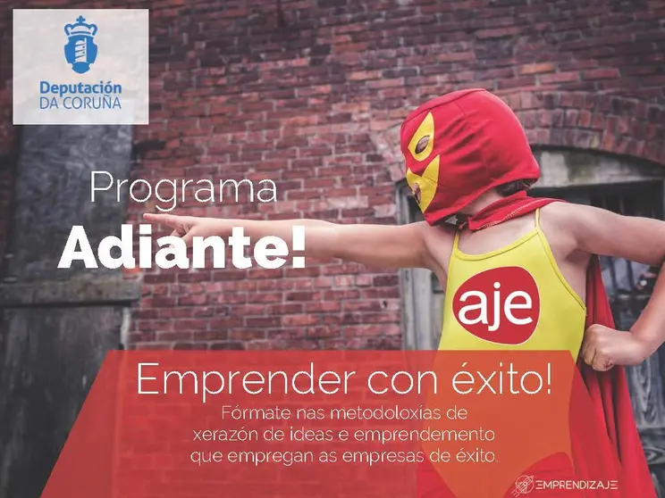 Cartel Emprender Adiante 2018