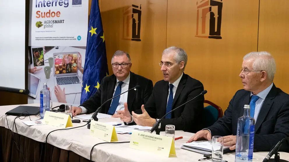 O conselleiro de Econom&Atilde;&shy;a, Emprego e Industria, Francisco Conde, asistir&Atilde;&iexcl; &Atilde;&iexcl; xornada de lanzamento do proxecto Sudoe Agrosmart Global. No Hotel Oca Puerta del Camino (r&Atilde;&ordm;a Miguel Ferro Caaveiro, s/n).
foto xo&Atilde;&iexcl;n crespo
29/10/2019