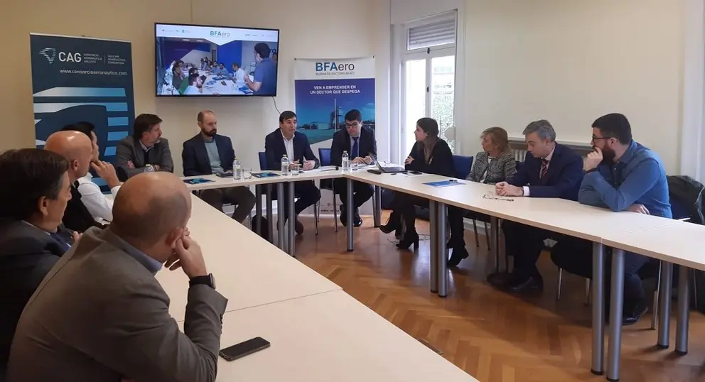 Jornada de presentaci&oacute;n de la segunda edici&oacute;n de la BFAero celebrada en Vigo.