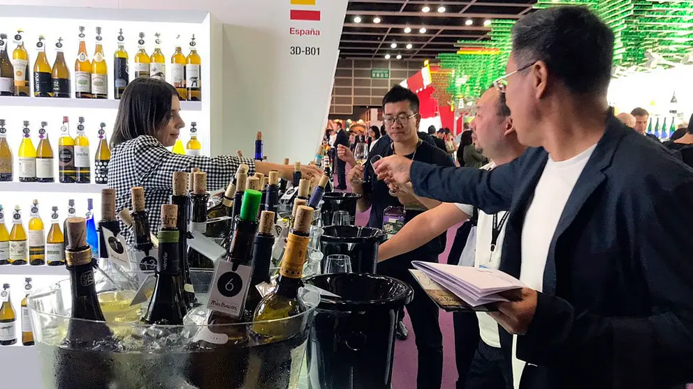 R&iacute;as Baixas est&aacute; participando en la feria International Wine & Spirits Fair 2019 de Hong Kong.