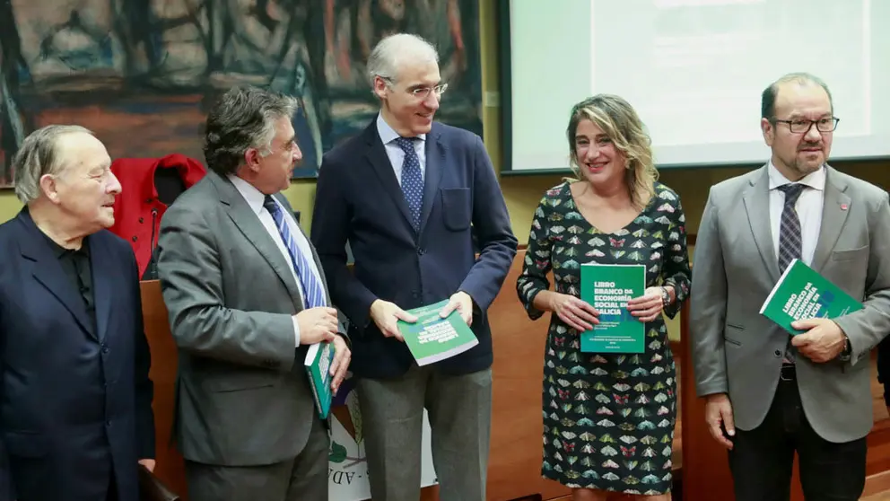 Presentaci&oacute;n do Libro Branco da Econom&iacute;a Social na USC.