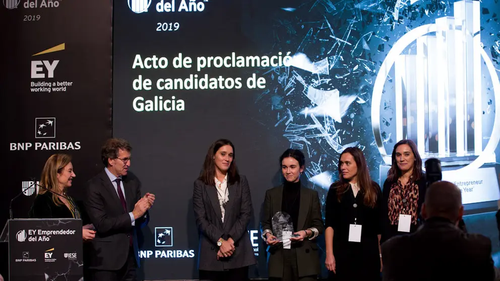 Acto de reconocimiento a las finalistas de Galicia del Premio Emprendedor del A&ntilde;o EY.