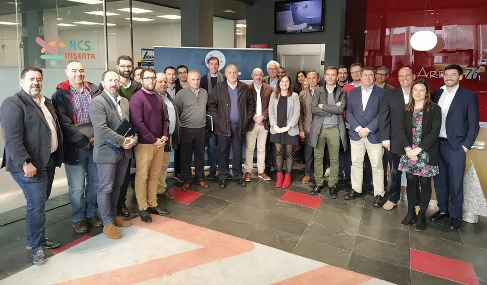 Asistentes a la reuni&oacute;n del Galician Offshore Energy Group celebrada en la sede de Ferrol de Asime.