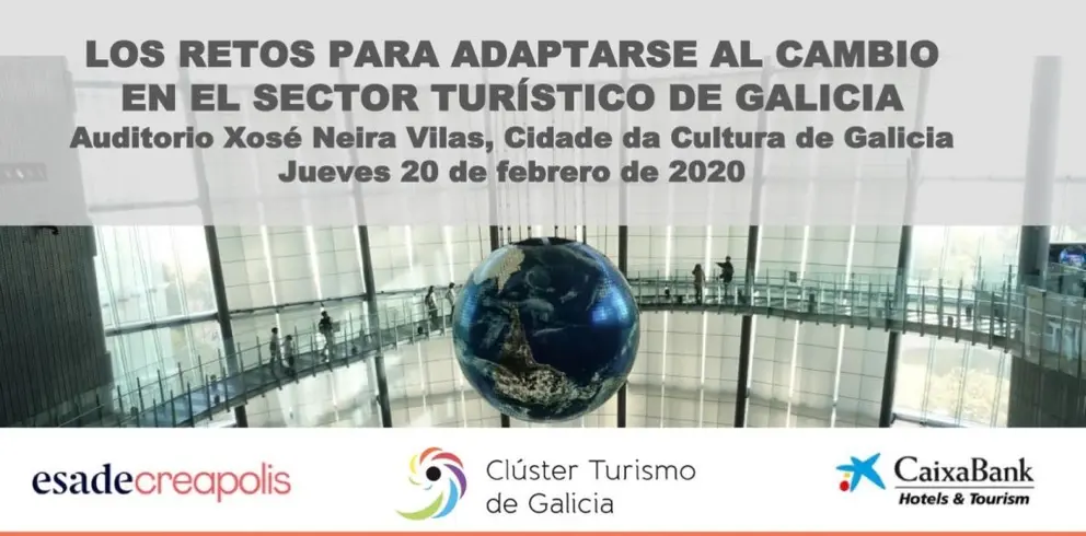 Imagen de la jornada organizada por el Cl&uacute;ster Turismo de Galicia.
