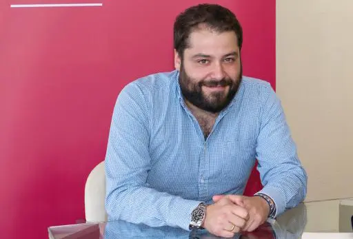 Luciano Covelo, presidente de AJE Galicia.
