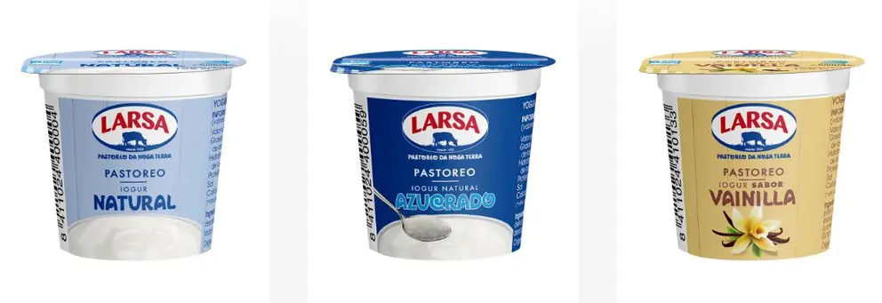 Galicia Calidade avalar&aacute; a partir de agora os iogures de Larsa.