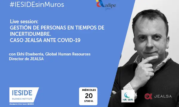 La conferencia online de Ehki Etxeberria tendr&aacute; lugar el 20 de mayo.