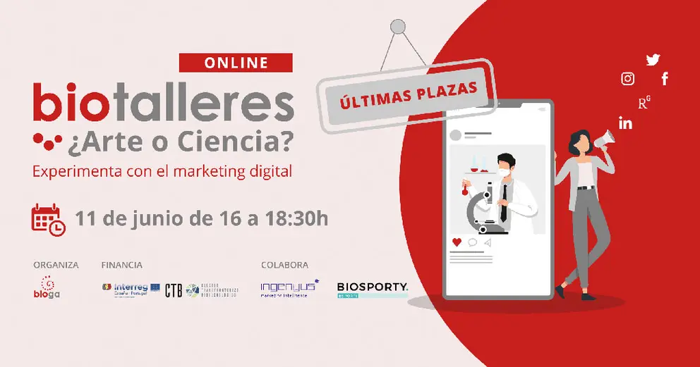 Biotaller "&iquest;Arte o Ciencia? Experimenta con el marketing digital".