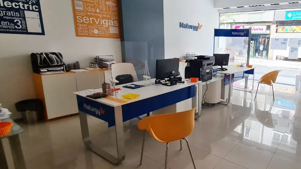 Una tienda de atenci&oacute;n al cliente de Naturgy.