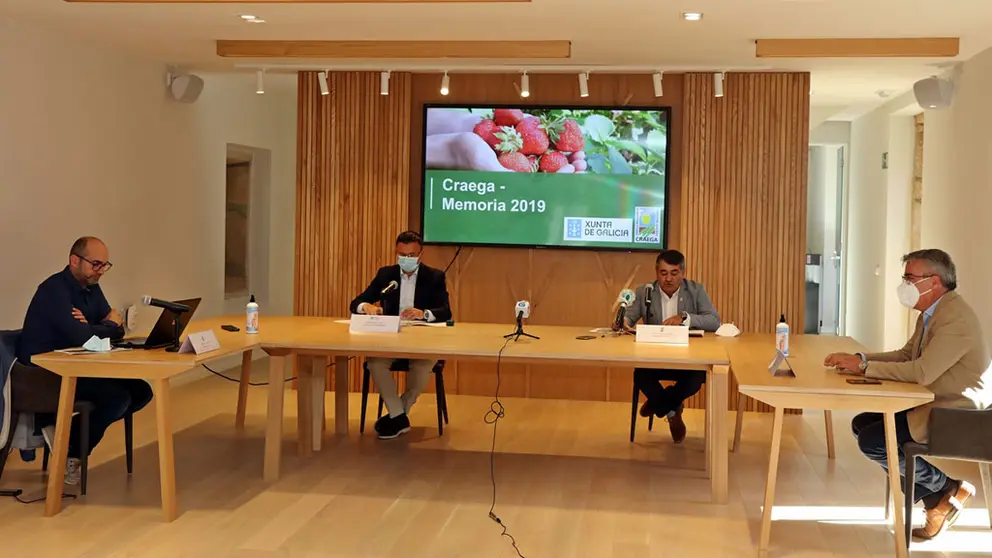 Presentaci&oacute;n del balance de 2019 del Craega, con la presencia del conselleiro de Medio Rural en funciones.