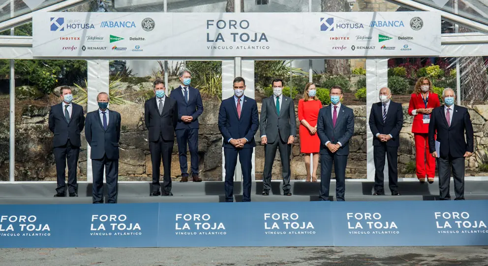 El II Foro La Toja ha reunido a  autoridades, l&iacute;deres pol&iacute;ticos y expertos econ&oacute;micos en la isla pontevedresa de A Toxa.
