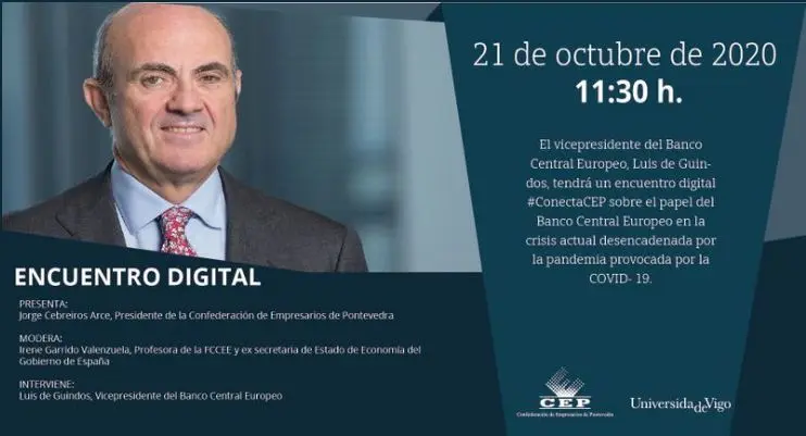 Luis de Guindos, vicepresidente del Banco Central Europeo.
