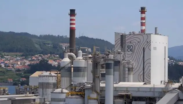 F&aacute;brica de Ence en Pontevedra./WEB ENCE.