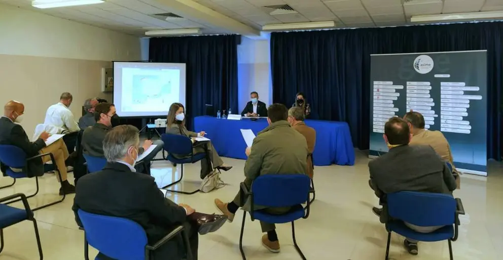 Asistentes a la reuni&oacute;n del Galician Offshore Energy Group celebrada en Ferrol.