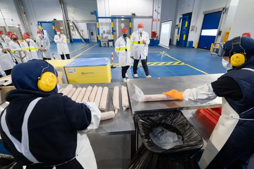El presidente de la Xunta visit&oacute; hoy las nuevas instalaciones de Iberconsa Seafood Processing en Vigo.