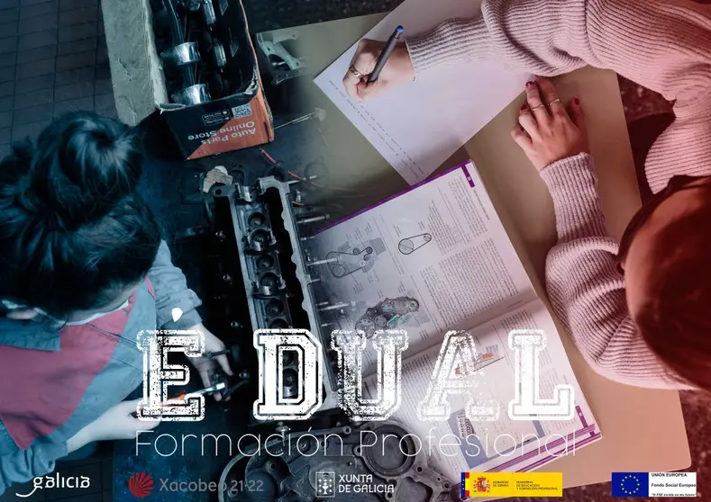 Una de las im&aacute;genes de la campa&ntilde;a de promoci&oacute;n de FP Dual que se difundir&aacute; en redes sociales.