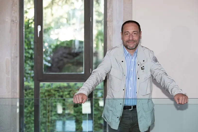 Manuel Ra&ntilde;&oacute;, presidente del Colegio Oficial de la Arquitectura T&eacute;cnica de Pontevedra./OLIMPIO.
