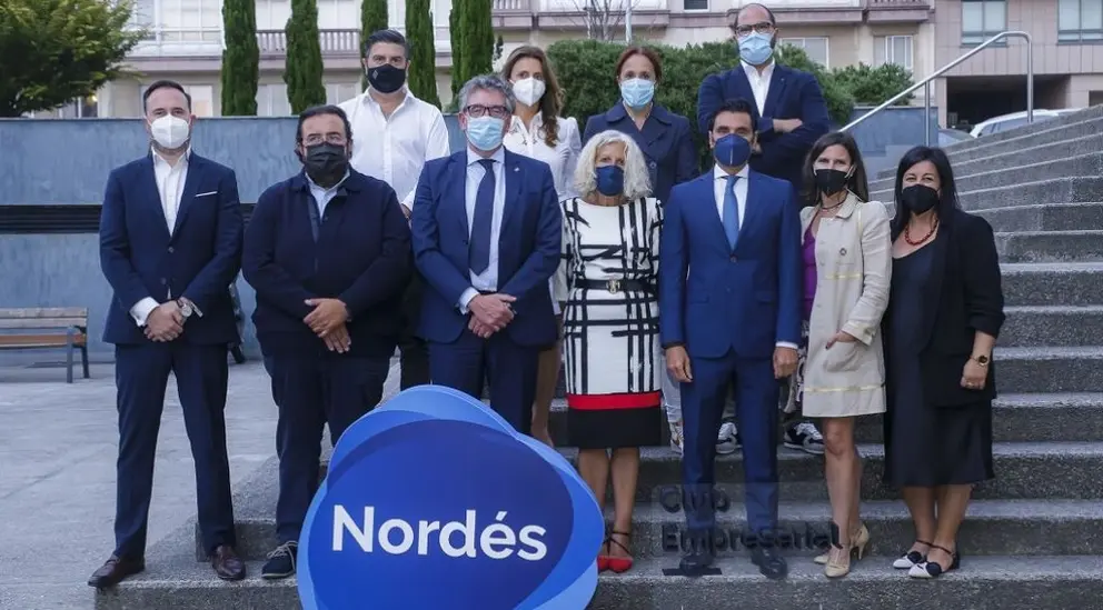 Junta directiva del Nord&eacute;s Club Empresarial.