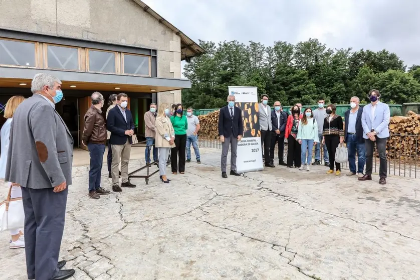 Axenes do sector forestal na presentaci&oacute;n en Vedra (A Coru&ntilde;a) do informe