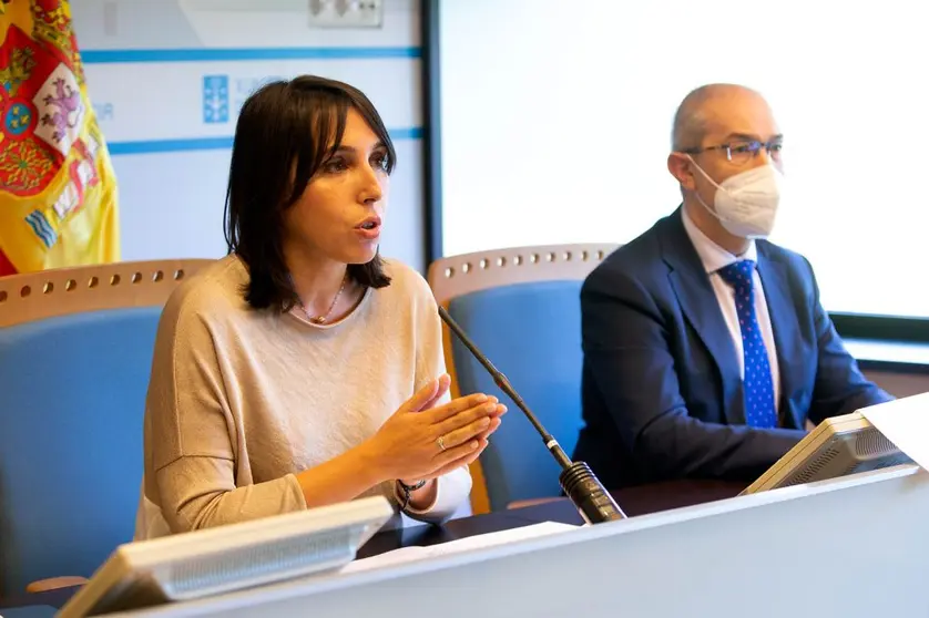 A conselleira Mar&iacute;a Jes&uacute;s Lorenzana fixo balance do terceiro plan de rescate./X.CRESPO.