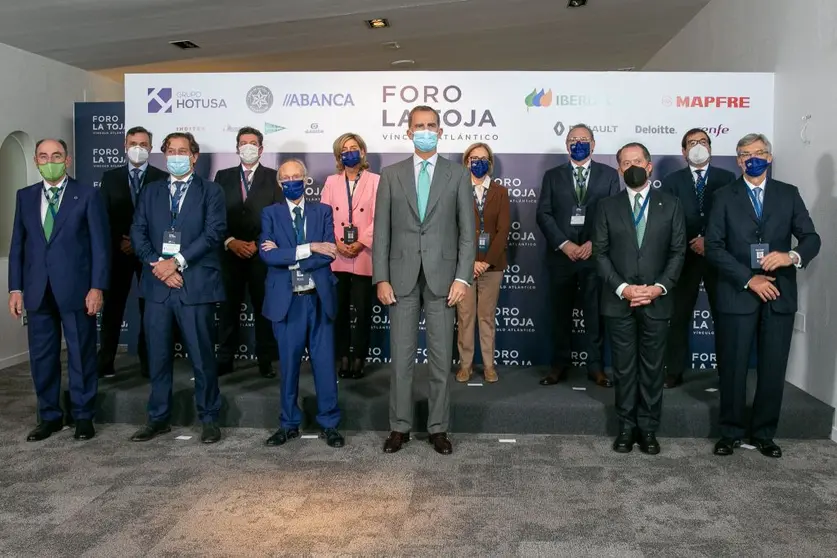 en la inauguraci&oacute;n del III Foro La Toja./F