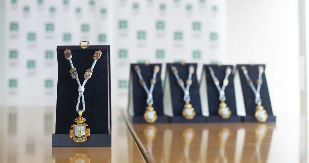 Medalla que recibir&aacute;n los Premios Galicia Segura.