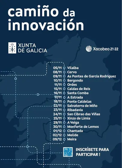 Ruta da iniciativa Cami&ntilde;o da Innovaci&oacute;n.