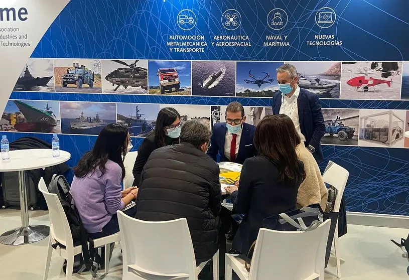 Asime participa en Feindef con stand propio.