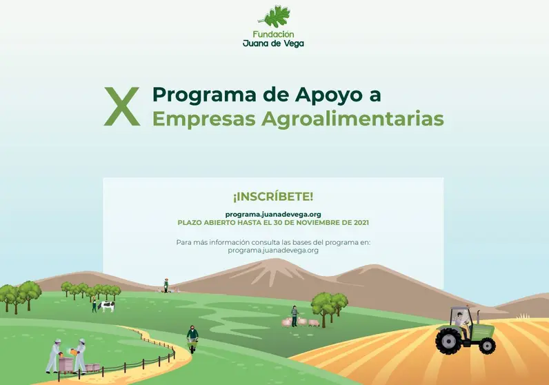 A Fundaci&oacute;n Juana de Vega abre a convocatoria do seu X Programa de apoio a empresas agroalimentarias.