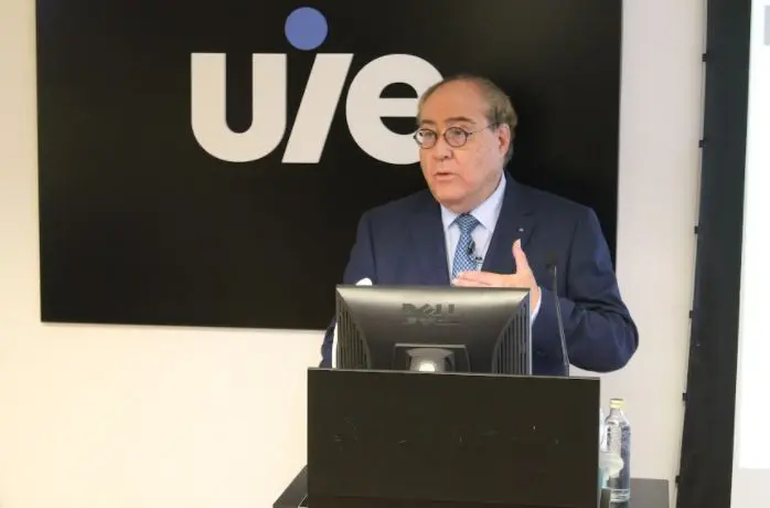 Miguel &Aacute;ngel Escotet, rector de la UIE.