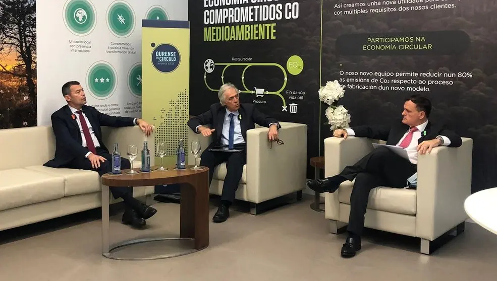 Julio Gonzalo, Marcelino Otero y Diego Esquer intervinieron en la jornada desde Vigo.
