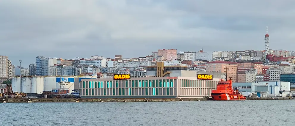 La nave de Gadisa se ubicar&aacute; en la  zona del Muelle del Este del Puerto coru&ntilde;&eacute;s.