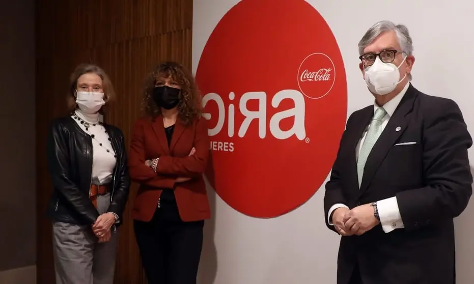 Mar&iacute;a Sande, Isabel Neira y Juan Manuel Vieites.