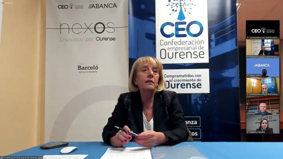 La presidenta de la CEO, Marisol Novoa, present&oacute; la jornada formativa online sobre la reforma laboral.