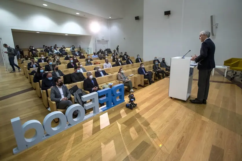 Intervenci&oacute;n del vicepresidente econ&oacute;mico de la Xunta en el demo day de la tercera edici&oacute;n de Business Factory Food.