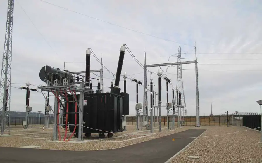 Subestaci&oacute;n el&eacute;ctrica de As Portas./ADIF AV.